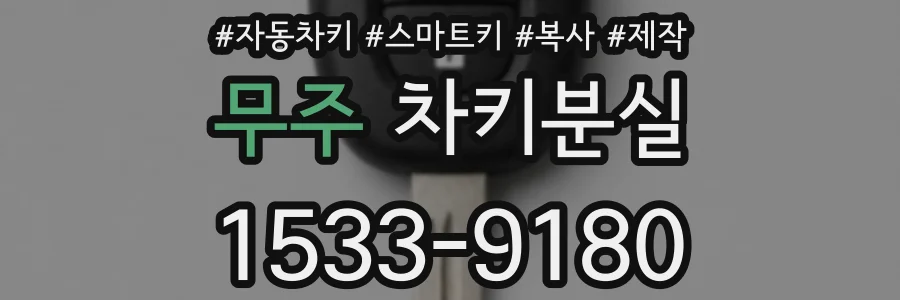 무주 차키분실