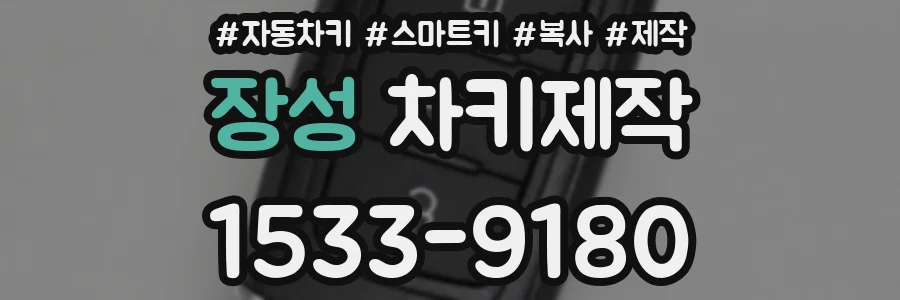 장성 차키제작