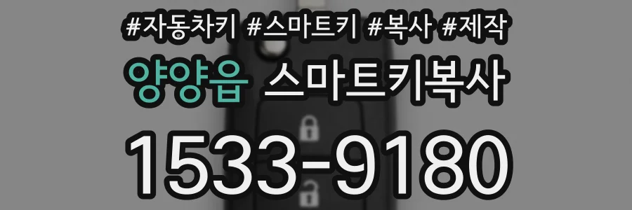 양양읍 스마트키복사