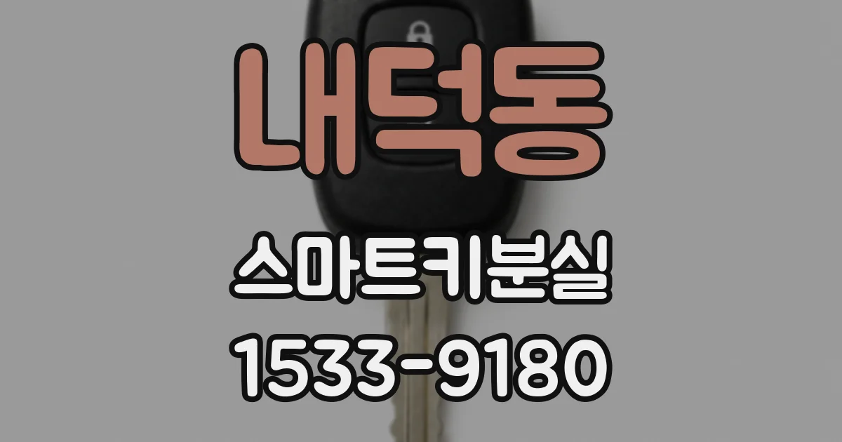 내덕동 스마트키분실