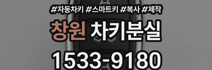 창원 차키분실