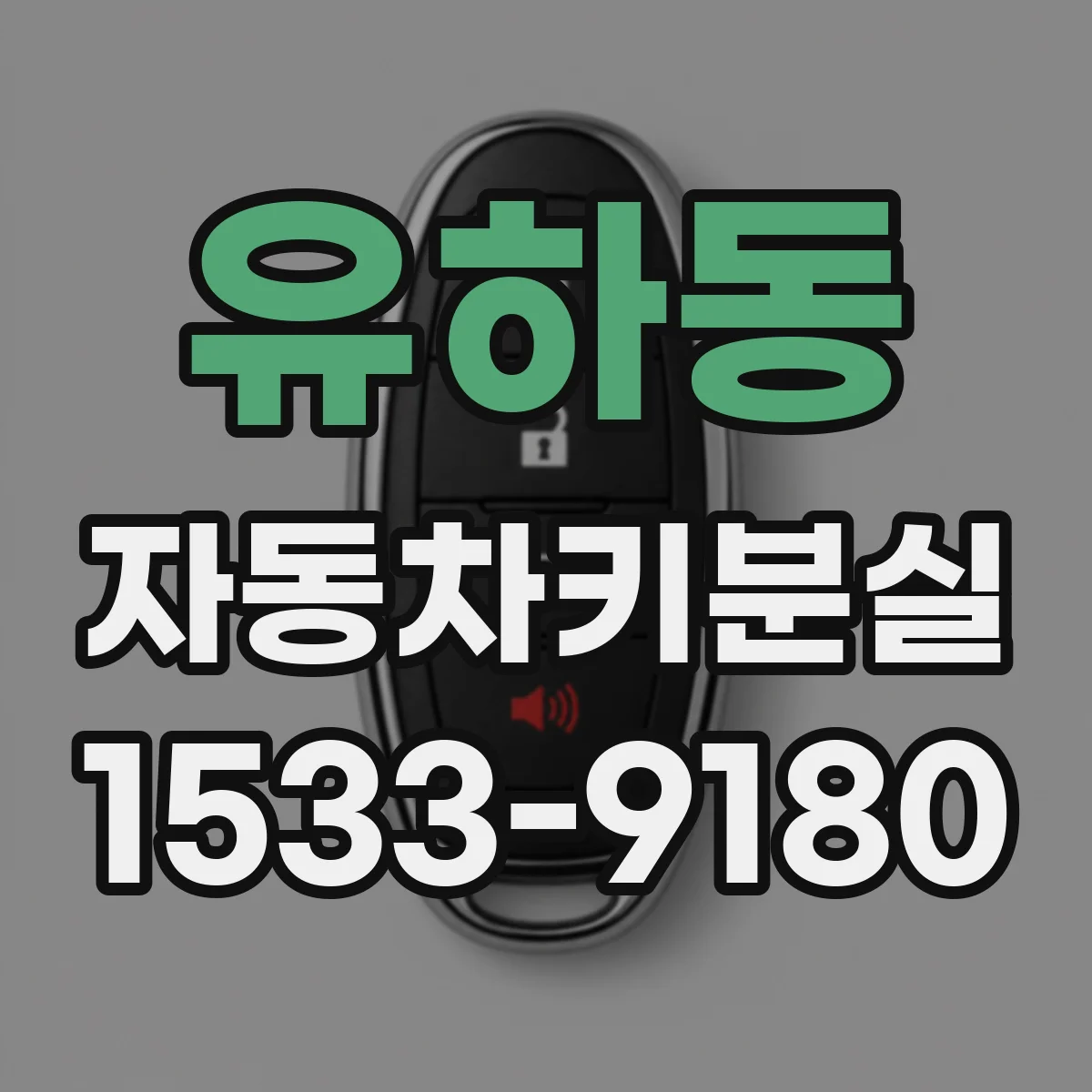 유하동 자동차키분실