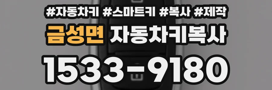 금성면 자동차키복사