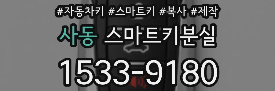 사동 스마트키분실