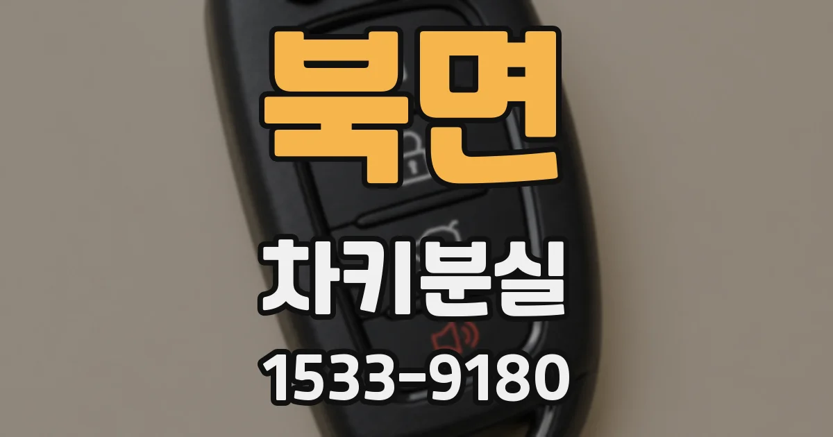 북면 차키분실