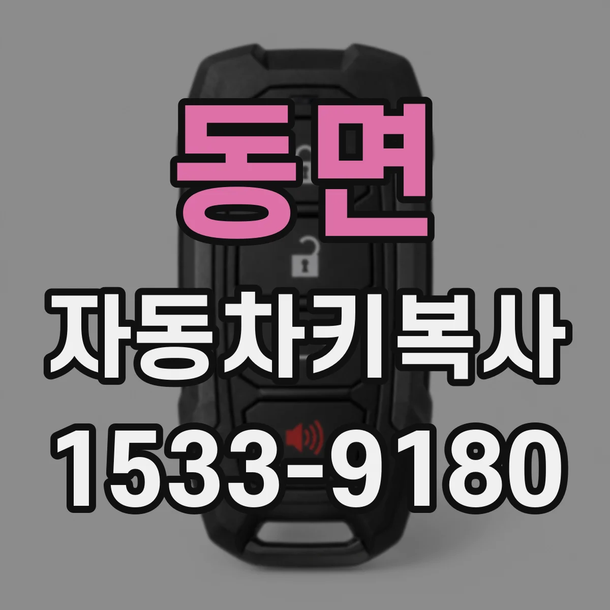 동면 자동차키복사