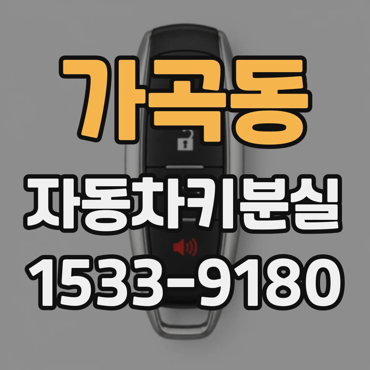 가곡동 자동차키분실