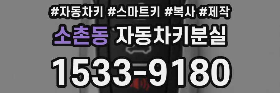 소촌동 자동차키분실