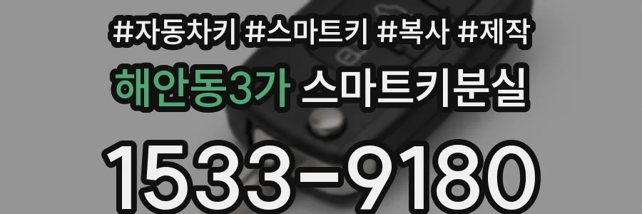해안동3가 스마트키분실