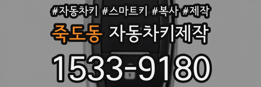 죽도동 자동차키제작