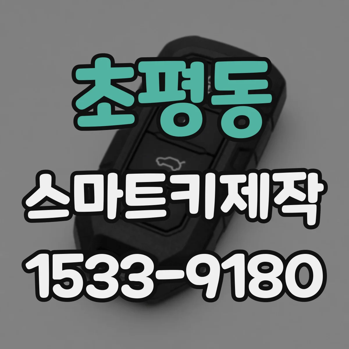 초평동 스마트키제작