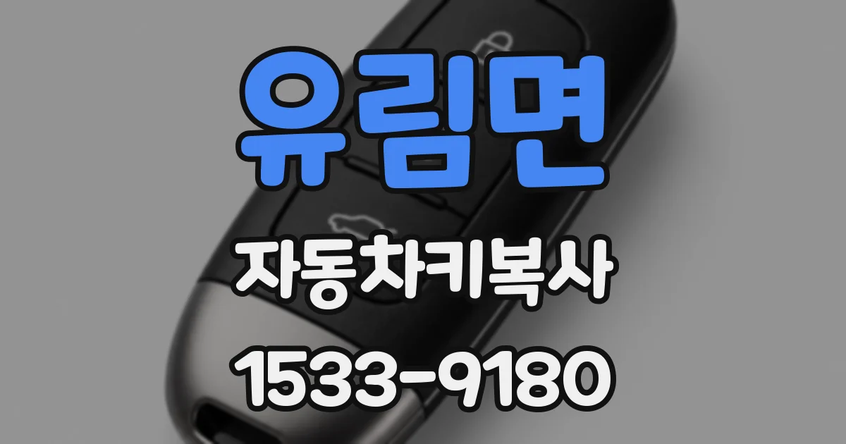 유림면 자동차키복사