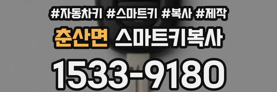 춘산면 스마트키복사