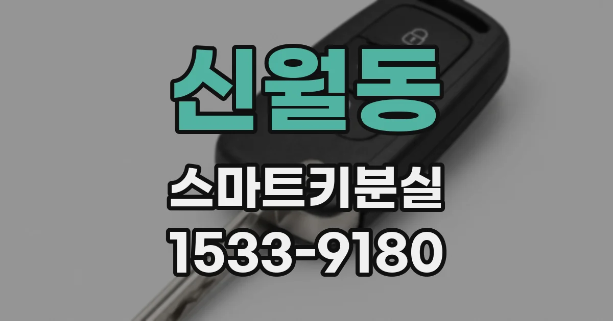 신월동 스마트키분실