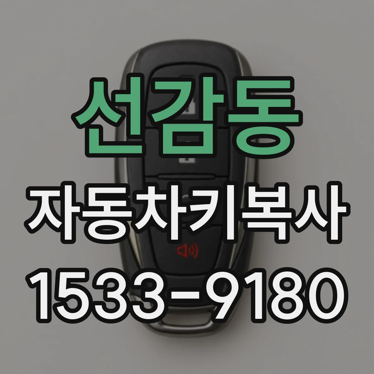 선감동 자동차키복사