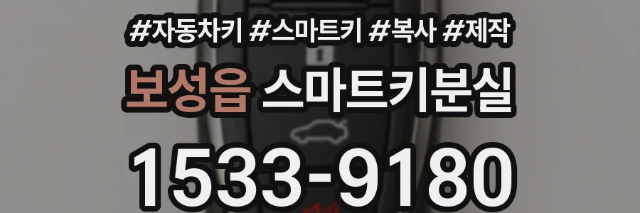 보성읍 스마트키분실