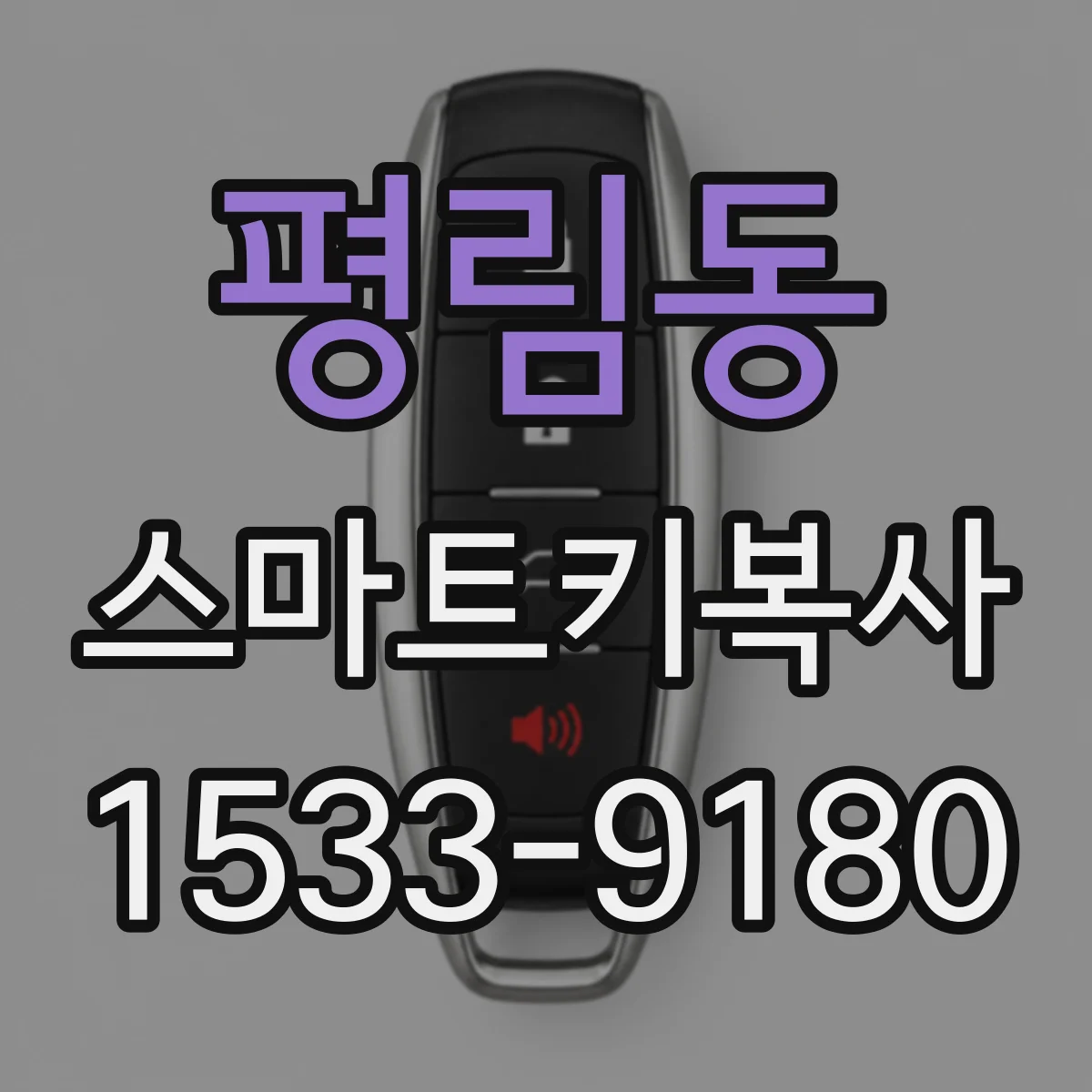 평림동 스마트키복사
