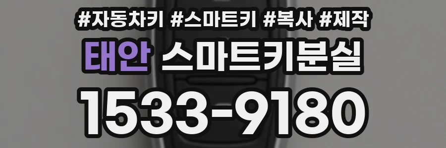 태안 스마트키분실