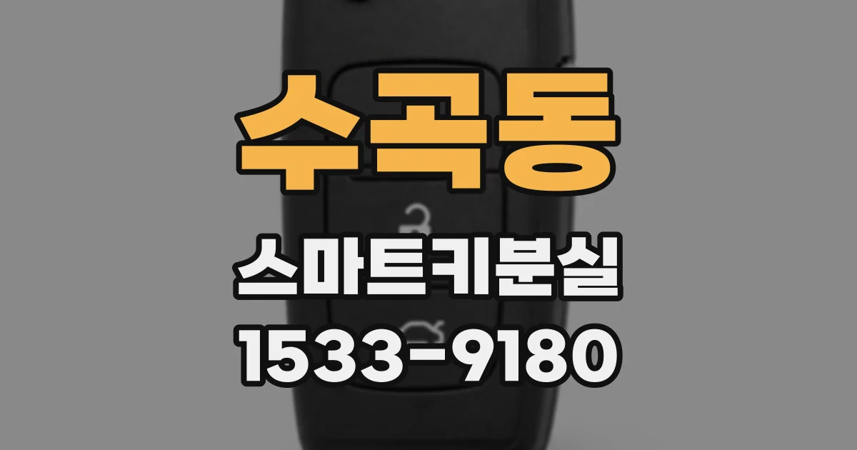 수곡동 스마트키분실