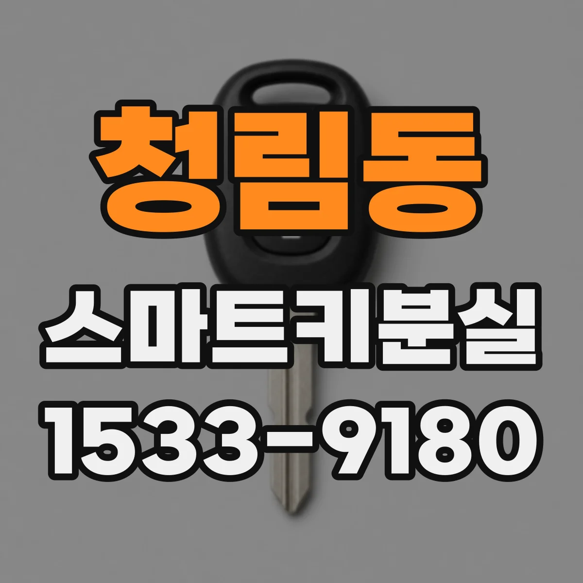 청림동 스마트키분실