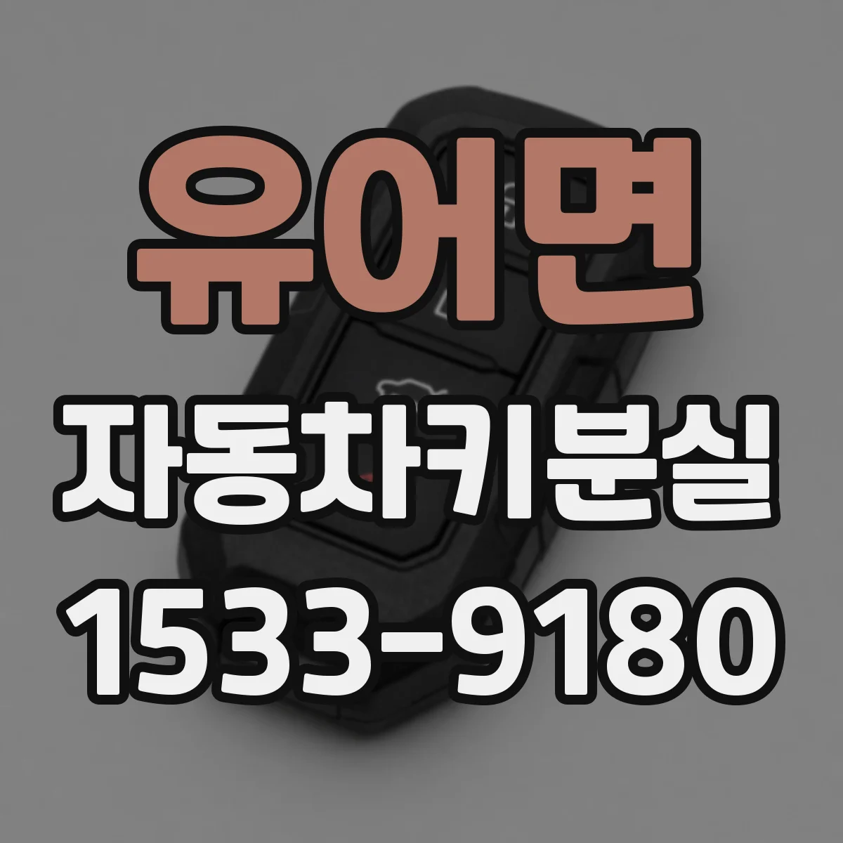 유어면 자동차키분실