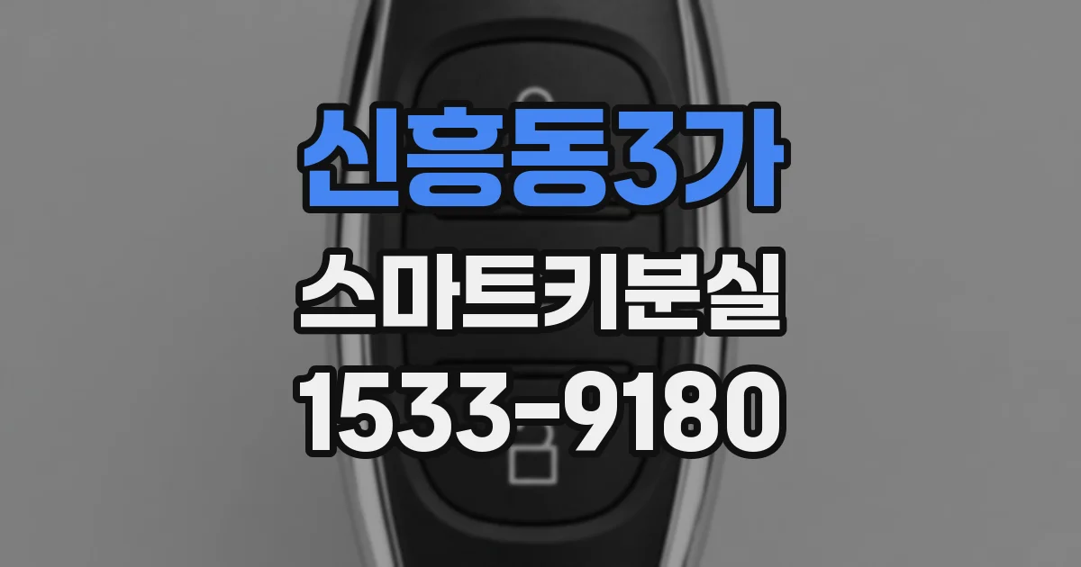 신흥동3가 스마트키분실
