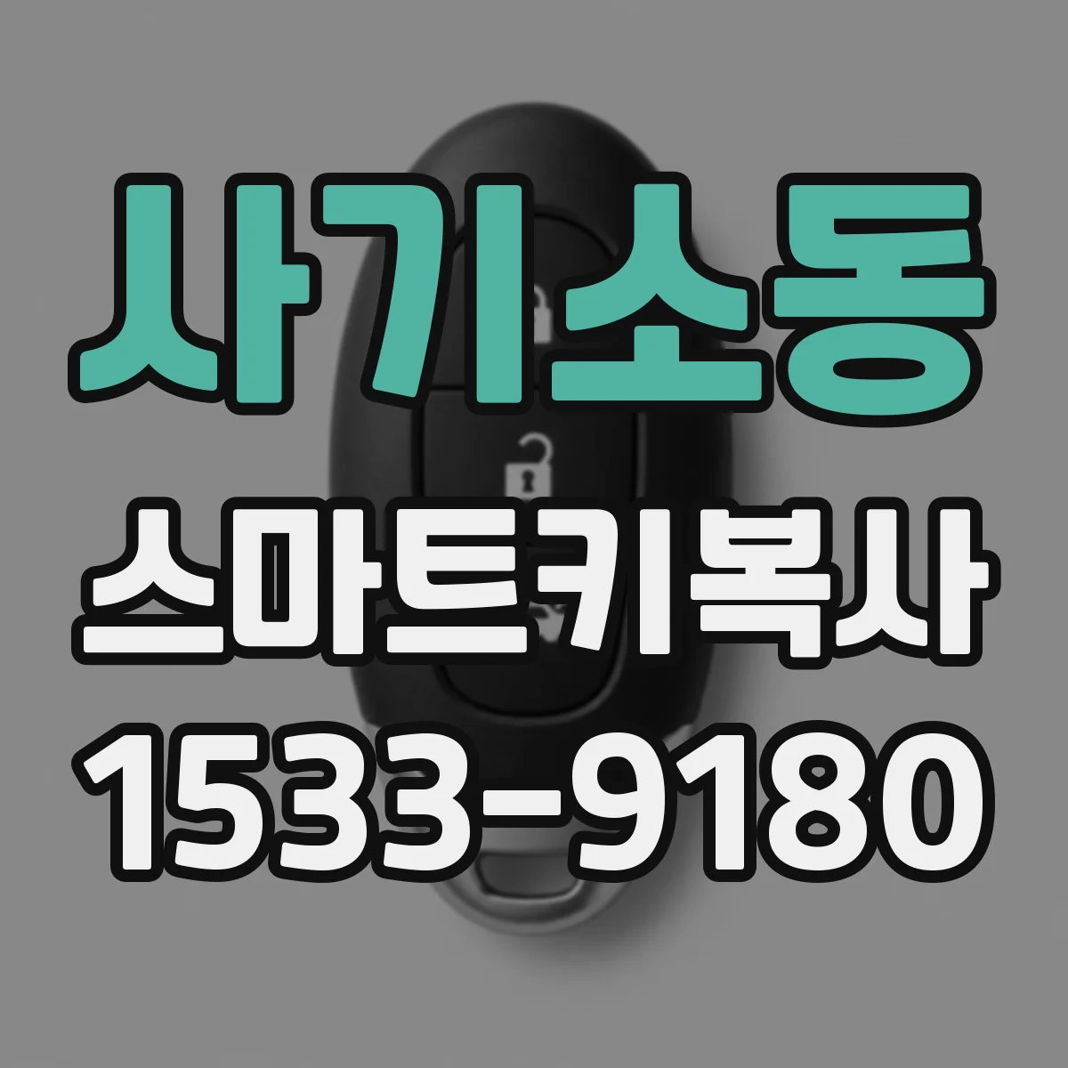 사기소동 스마트키복사