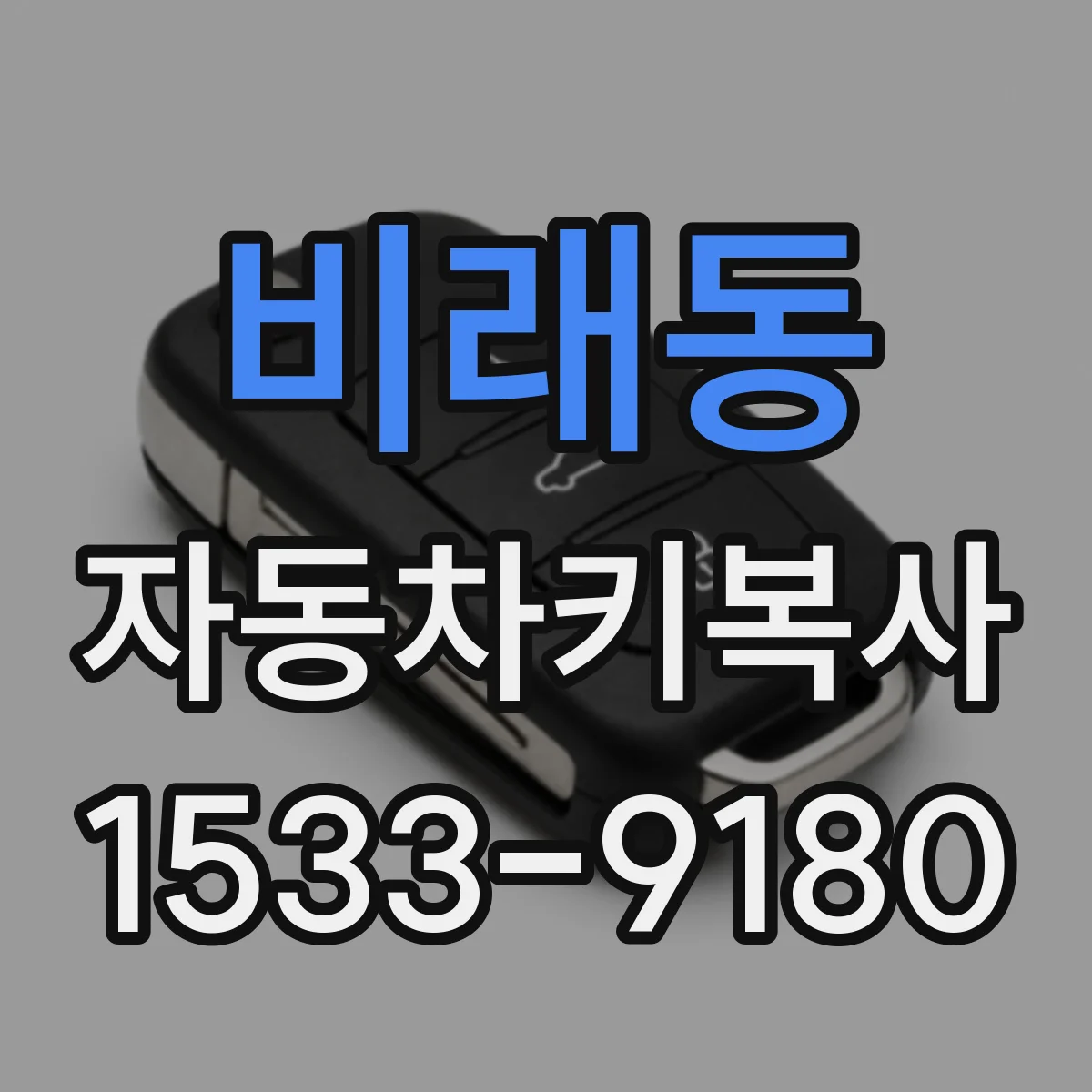 비래동 자동차키복사