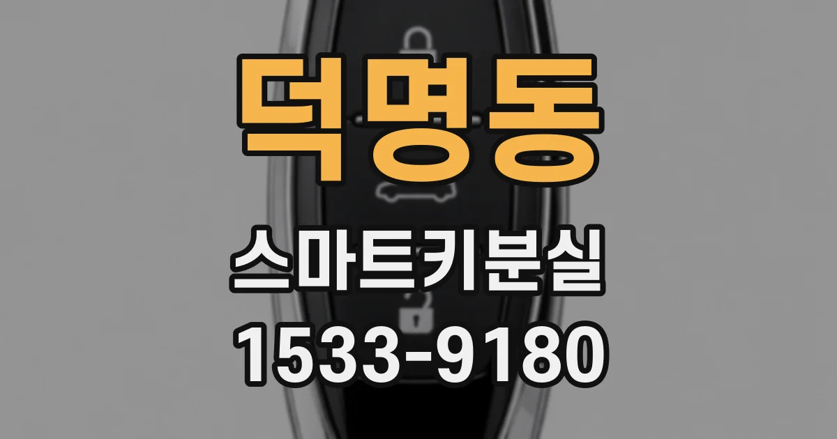 덕명동 스마트키분실
