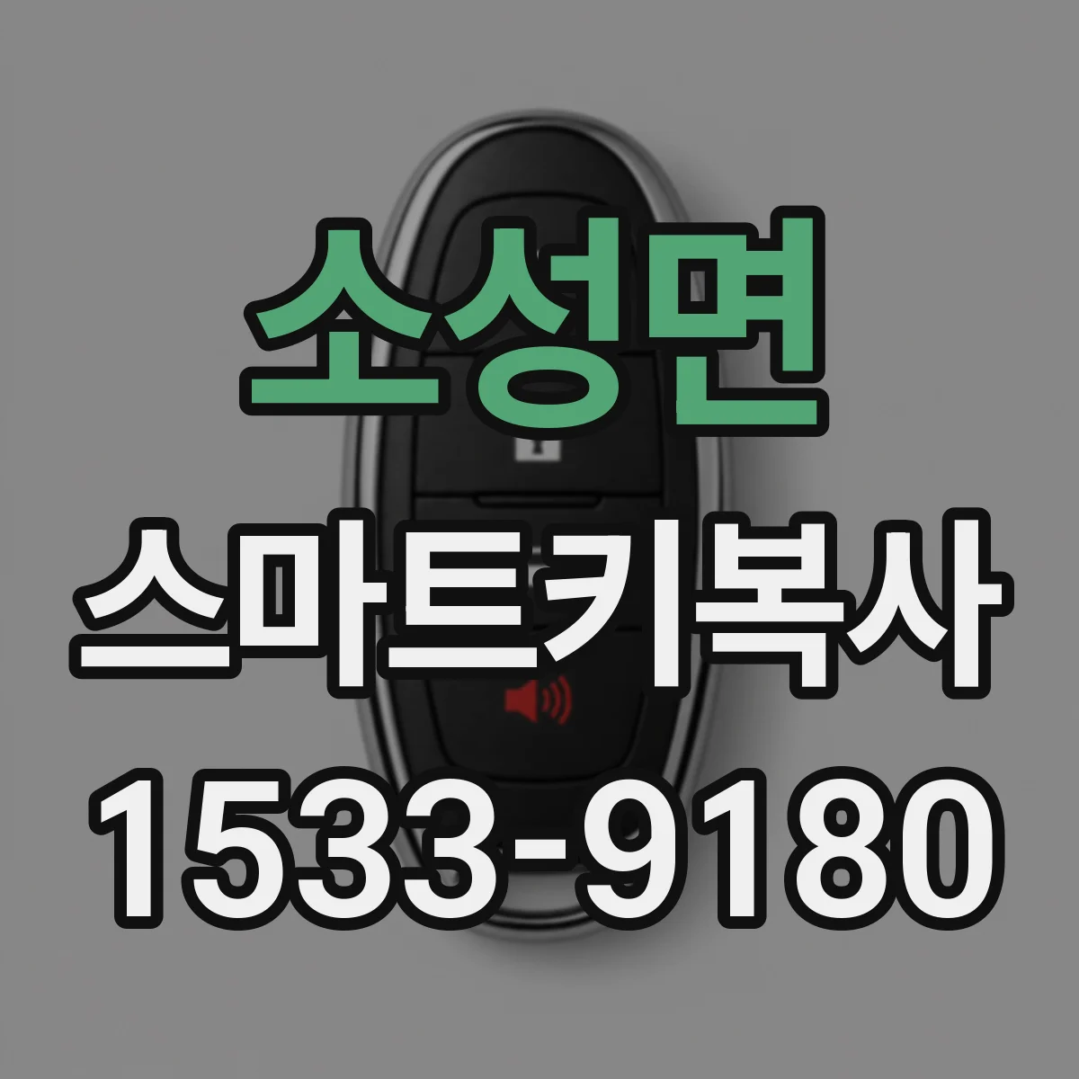 소성면 스마트키복사