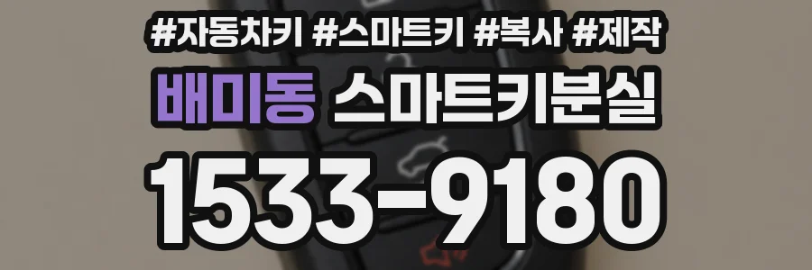 배미동 스마트키분실