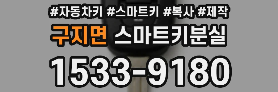 구지면 스마트키분실