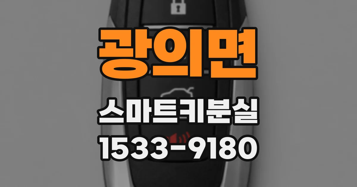 광의면 스마트키분실