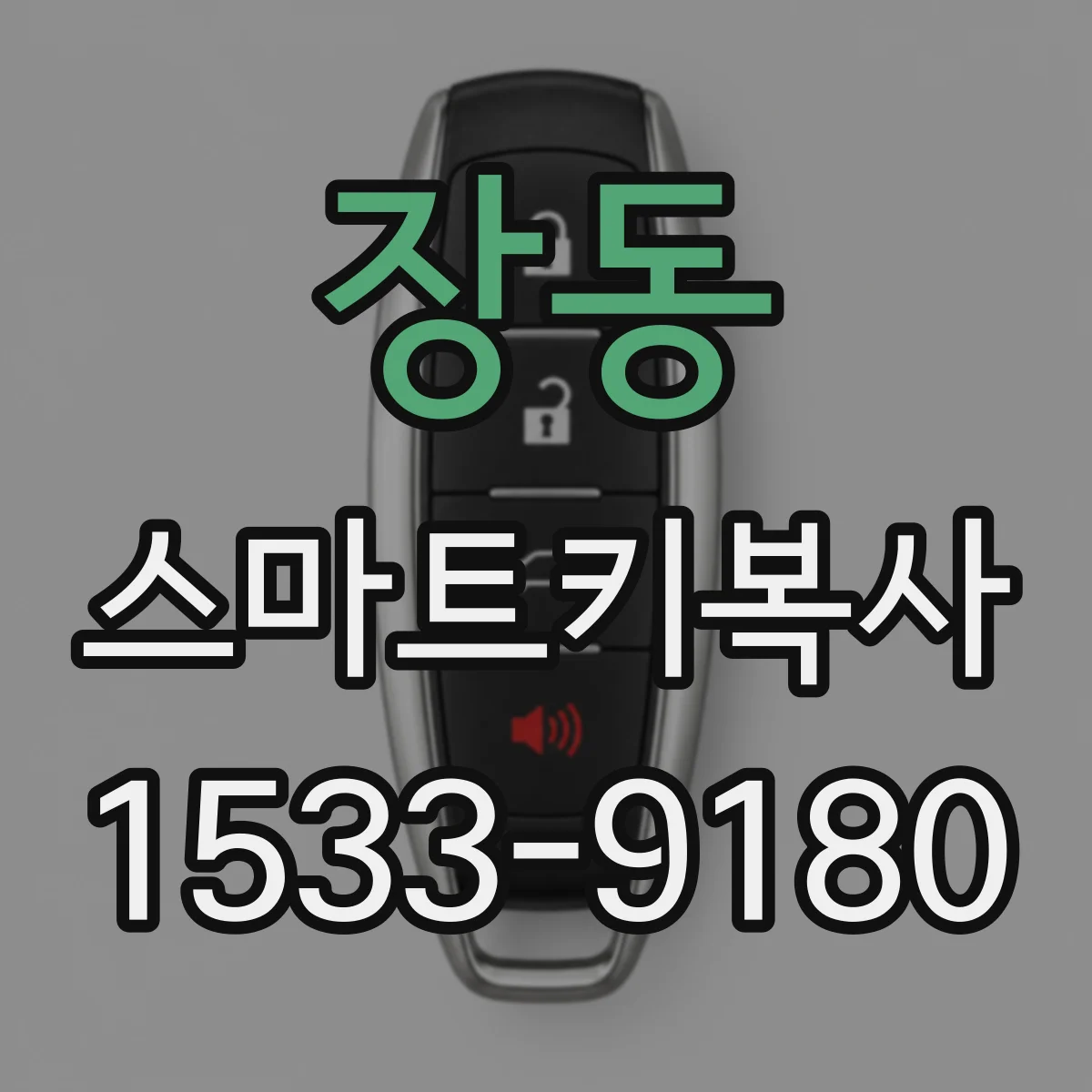 장동 스마트키복사