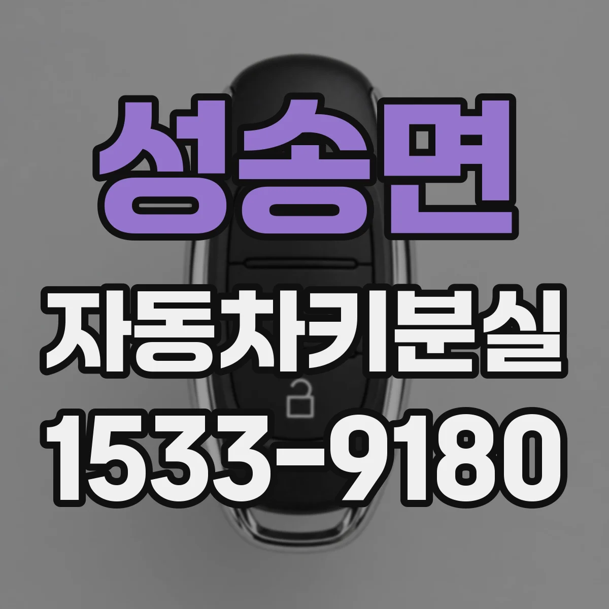 성송면 자동차키분실