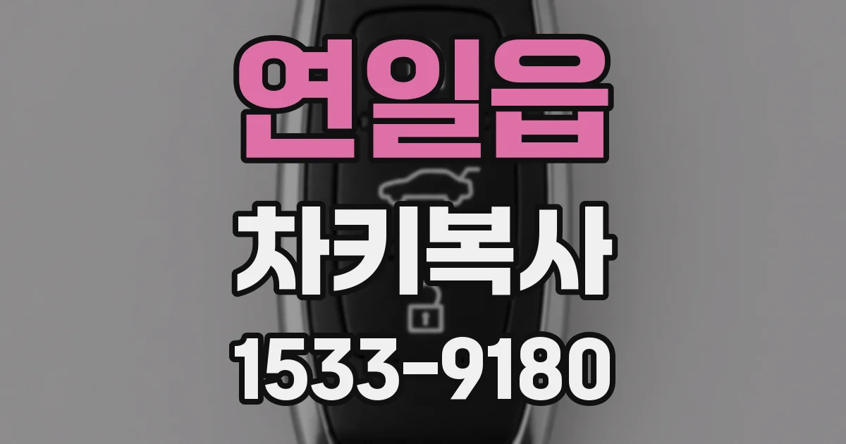 연일읍 차키복사