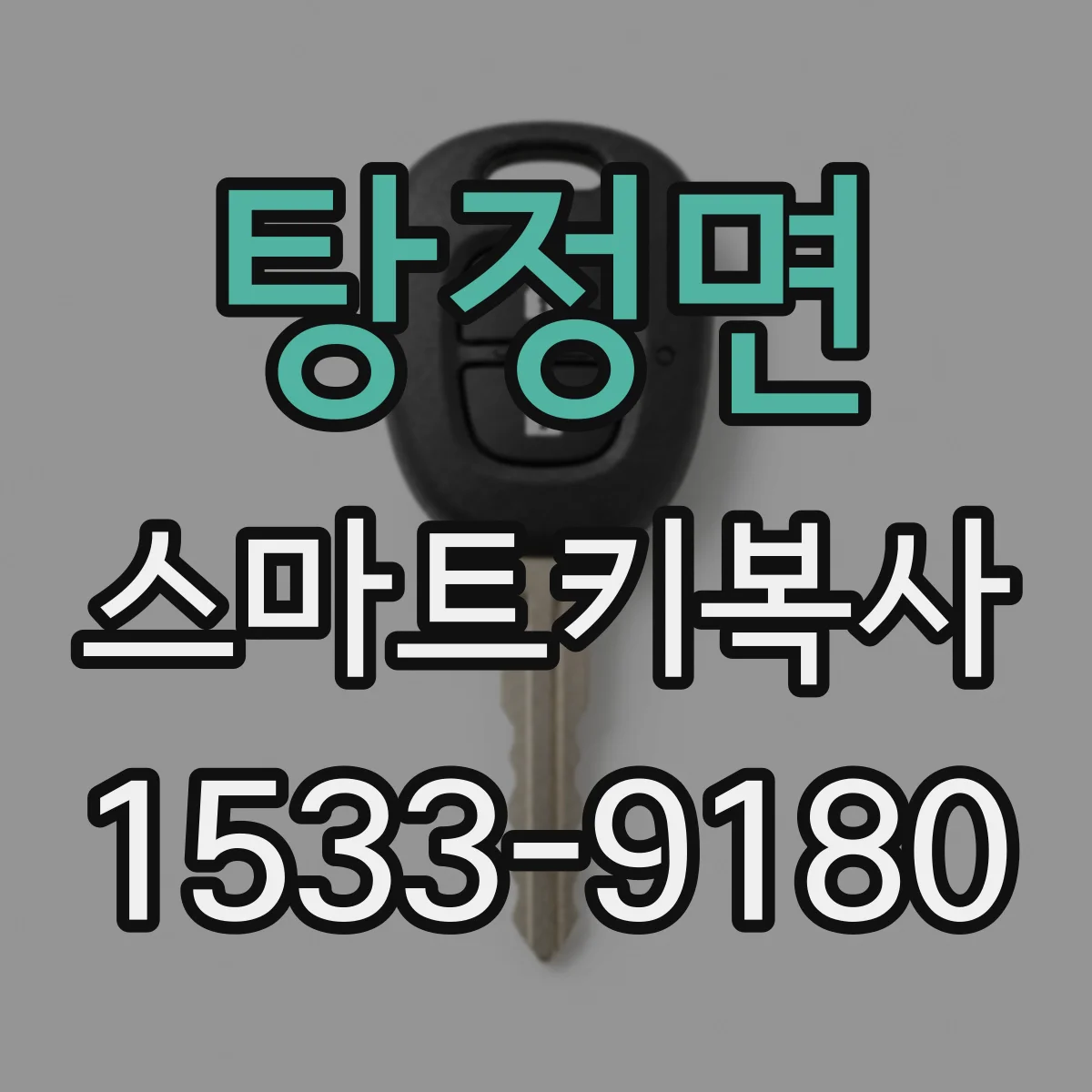 탕정면 스마트키복사