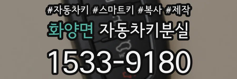 화양면 자동차키분실