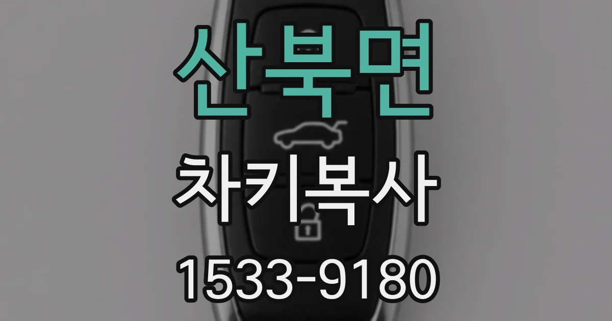 산북면 차키복사
