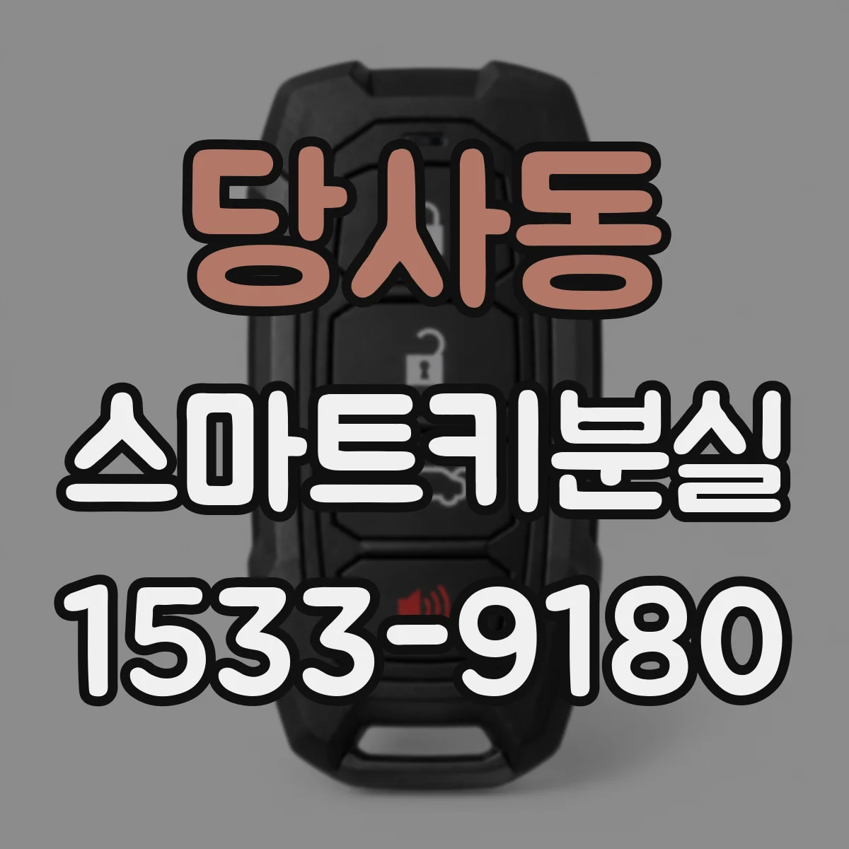 당사동 스마트키분실
