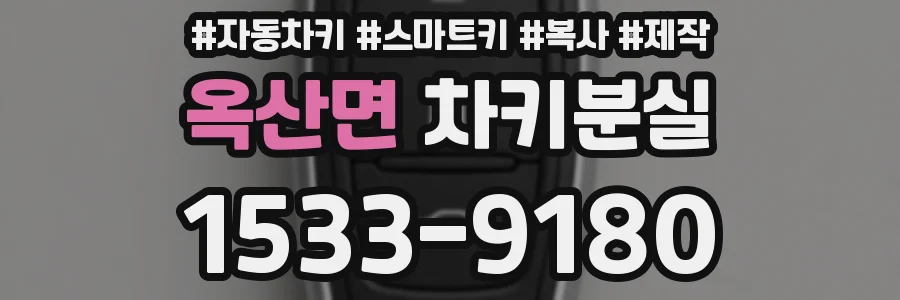 옥산면 차키분실