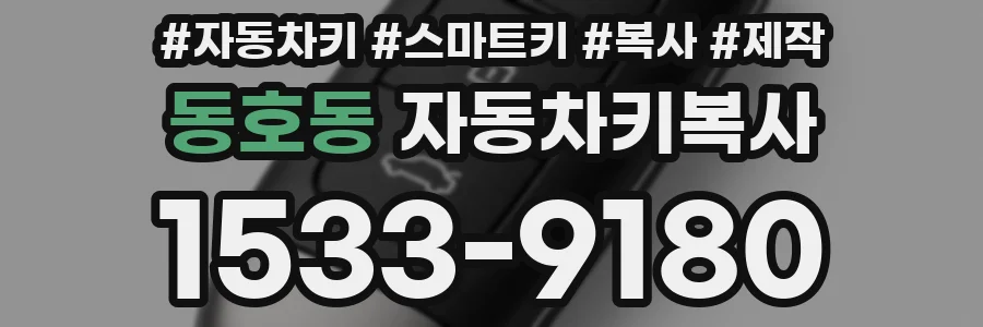 동호동 자동차키복사