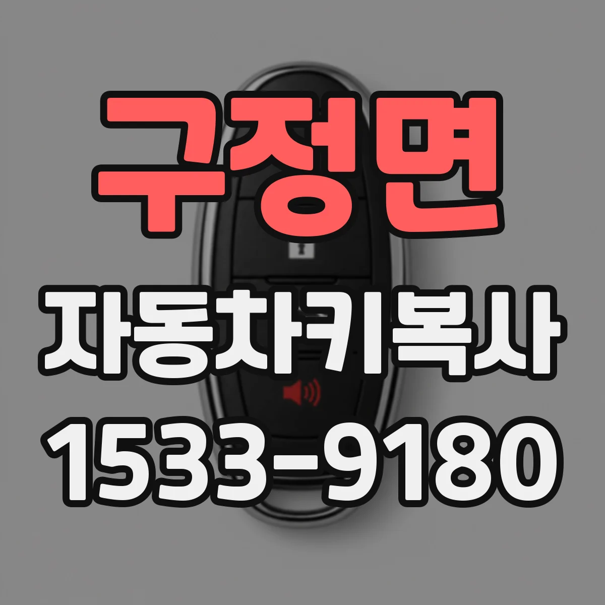 구정면 자동차키복사