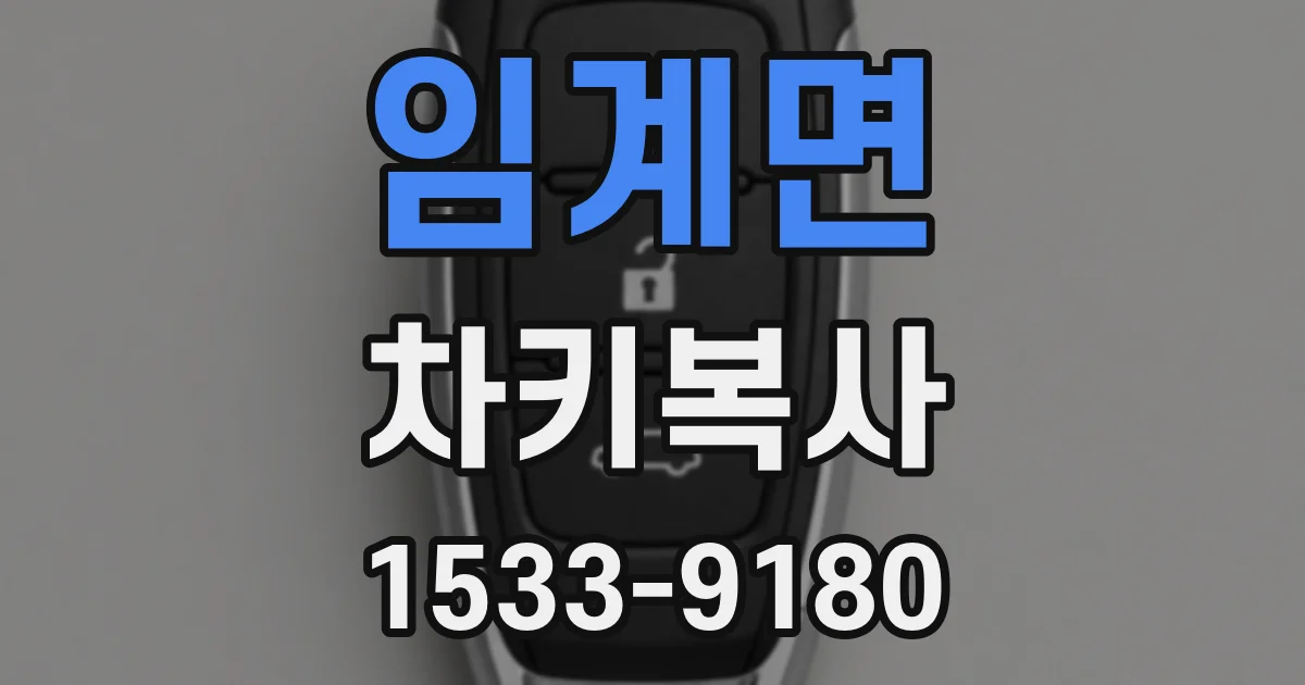 임계면 차키복사