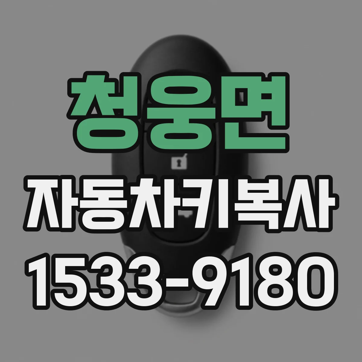 청웅면 자동차키복사