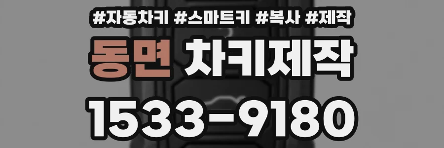 동면 차키제작