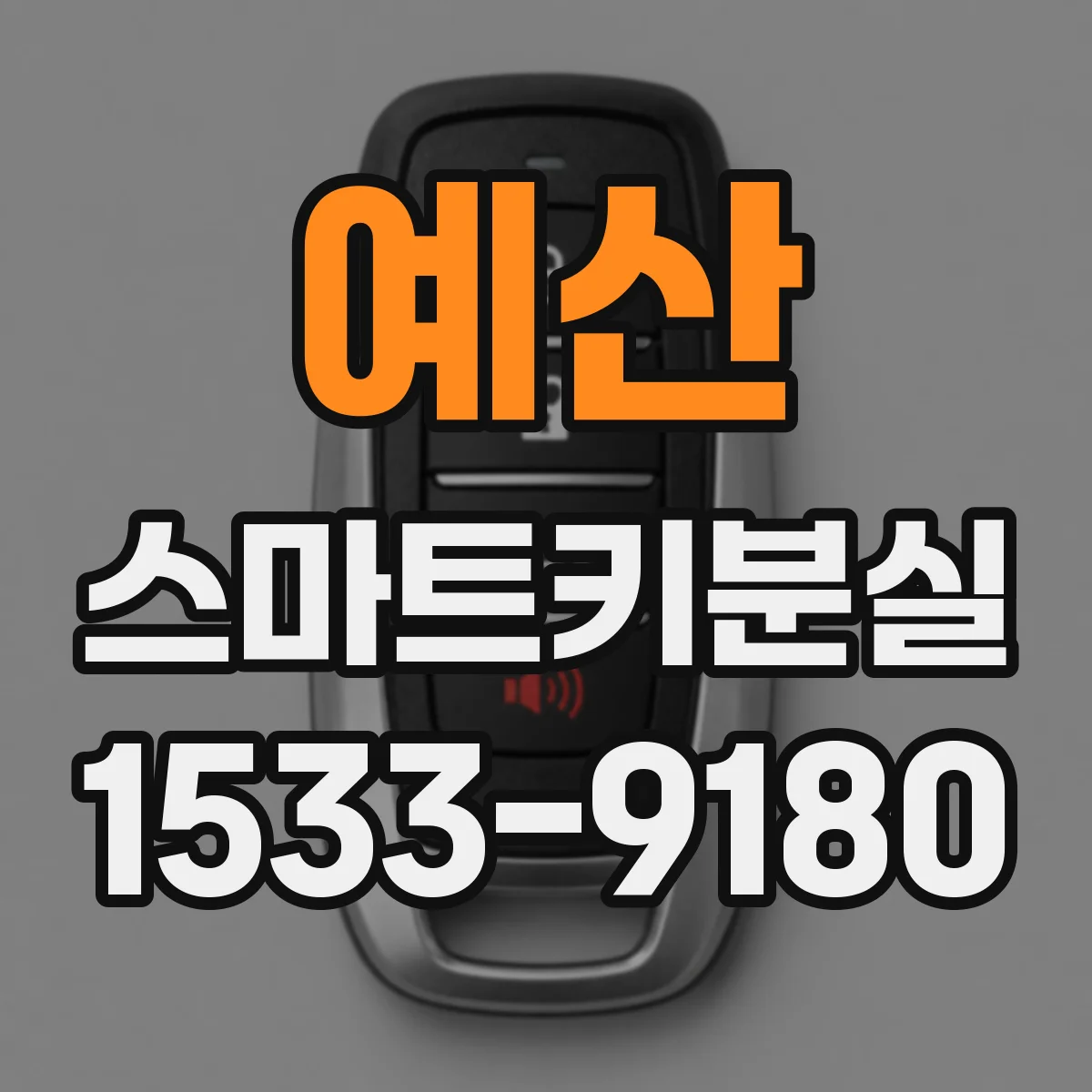 예산 스마트키분실