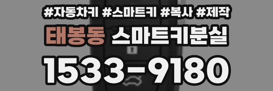 태봉동 스마트키분실