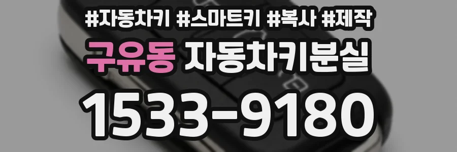 구유동 자동차키분실