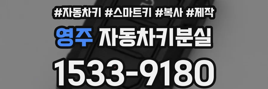 영주 자동차키분실